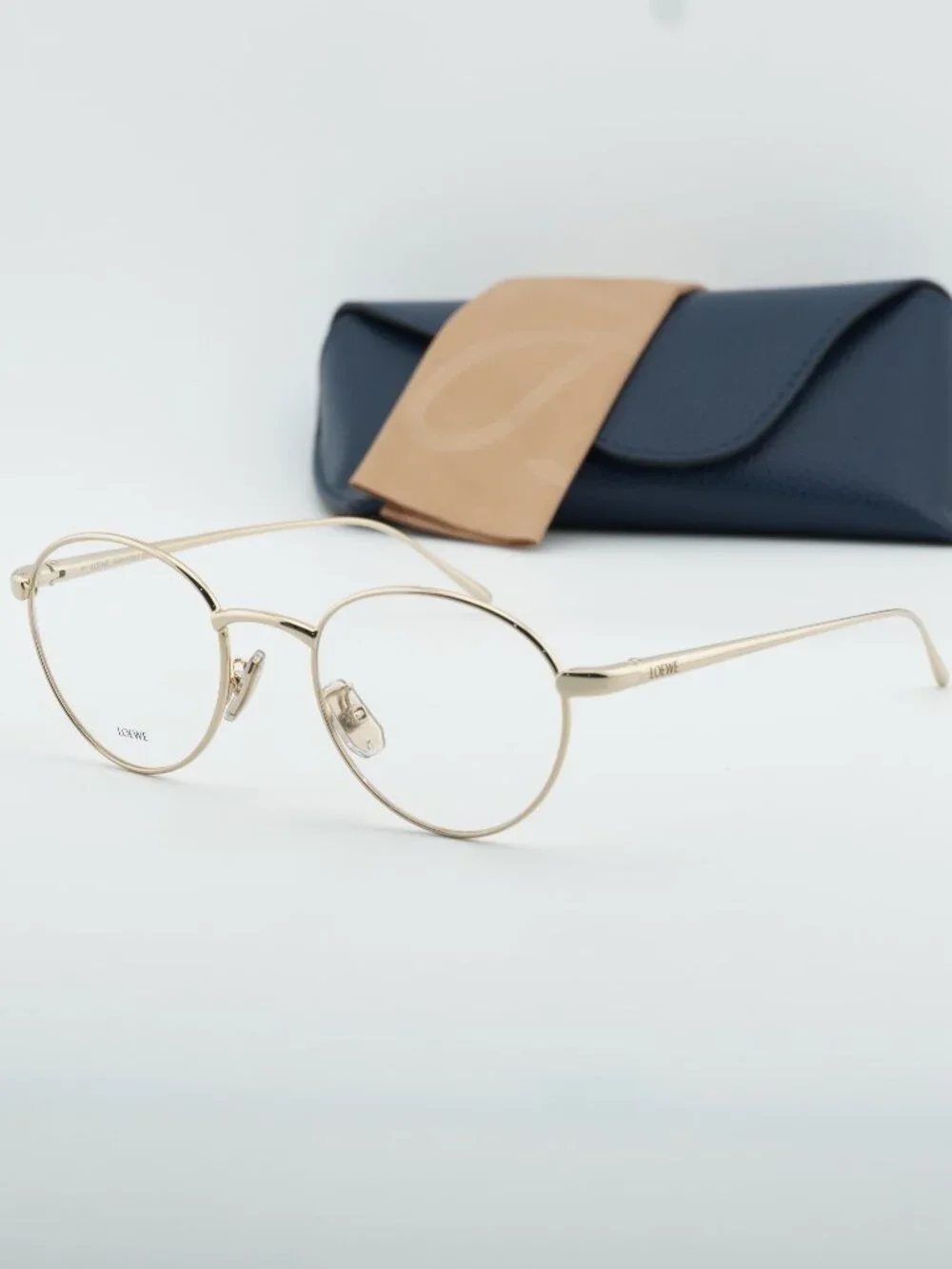 Loewe LW50051I 066 Square Eyeglasses - Gold 49mm